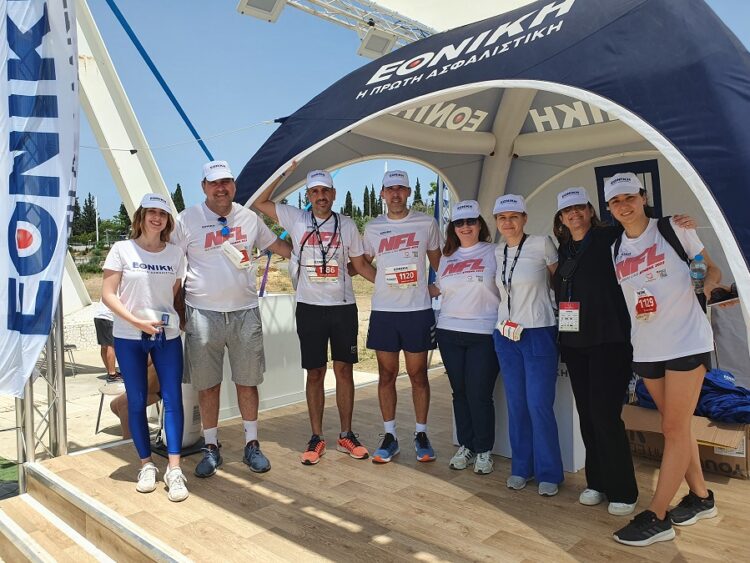 Μεγάλος Χορηγός του No Finish Line Athens η Εθνική Ασφαλιστική