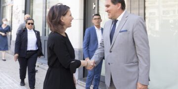 Στο Χώρο Ιστορικής Μνήμης Κοραή 44 η Αnnalena Baerbock