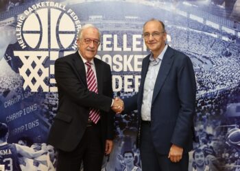 Συνεργασία του Ε. Ντυνάν με την Ελληνική Ομοσπονδία Καλαθοσφαίρισης