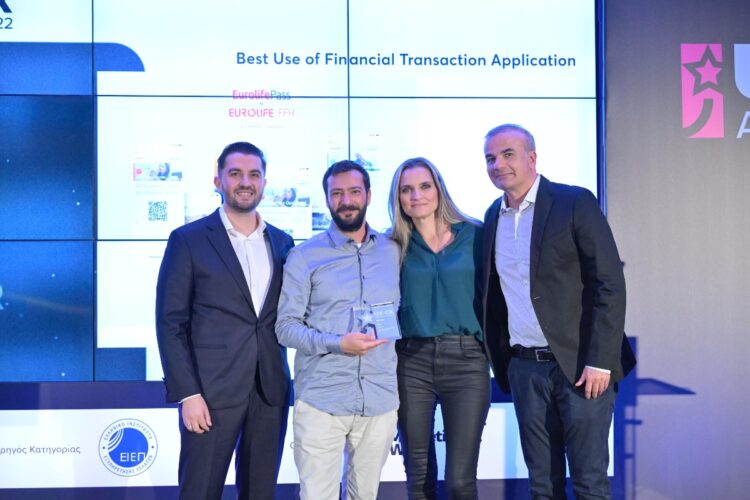 Διπλή διάκριση για τη Eurolife FFH στην τελετή απονομής των UX|CX Awards