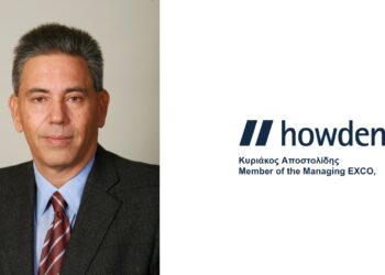 howden: Ο Κ. Αποστολίδης, επικεφαλής  Ανάπτυξης Εργασιών Ελλάδας & Κύπρου