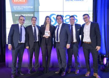 Διπλό βραβείο σε Υδρόγειο Ασφαλιστική & SAS