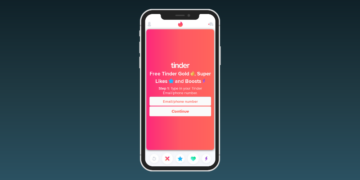 Παράδειγμα phishing σελίδας που παριστάνει το Tinder