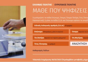 Την Κυριακή ανοίγουν οι κάλπες: Μάθε που ψηφίζεις