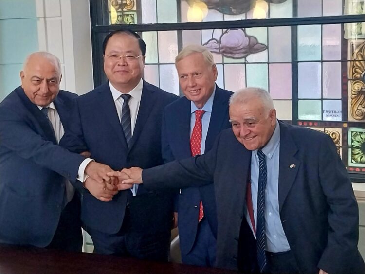 Μνημόνιο Συνεργασίας του Επιμελητηρίου Ελληνοκινεζικής Οικονομικής Συνεργασίας με τον Δήμο της Cangzhou