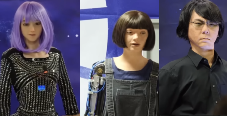 9 robot μιλούν σε συνέντευξη τύπου για το αν είναι απειλή για τον άνθρωπο (video)