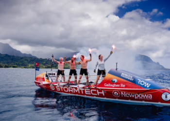 Παγκόσμιο ρεκόρ στο Toughest Row από ασφαλιστικά στελέχη