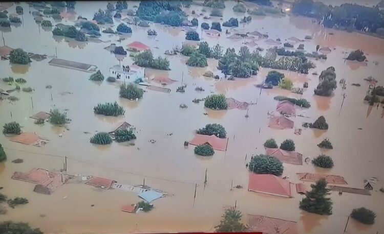 Οι πρώτες εκτιμήσεις για τις καταστροφές από την καταιγίδα Daniel