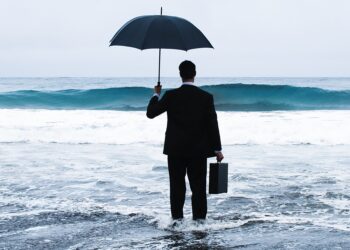 Business insurance template psd with editable text