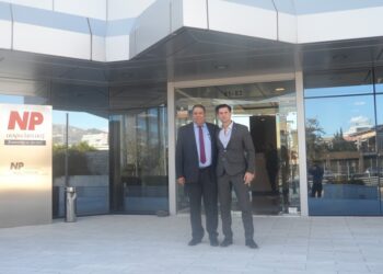 Ο Χ. Θεοχάρης στη ΓΣ του ΣΕΠΕΥ στο κτήριο της “NP Ασφαλιστική”