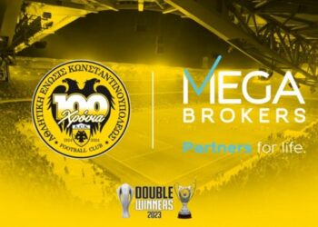 Συνεχίζουν μαζί ΑΕΚ και MEGA BROKERS