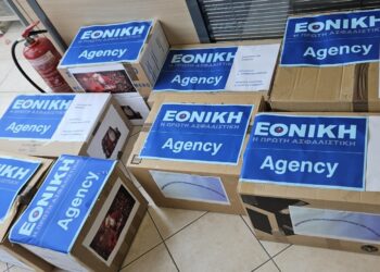 Αρωγή στους πληγέντες του Παλαμά από τη Διεύθυνση Δ. Αναστασίου της Εθνικής Ασφαλιστικής