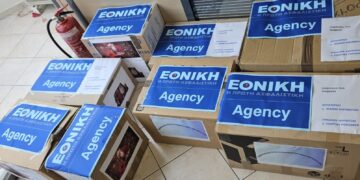 Αρωγή στους πληγέντες του Παλαμά από τη Διεύθυνση Δ. Αναστασίου της Εθνικής Ασφαλιστικής