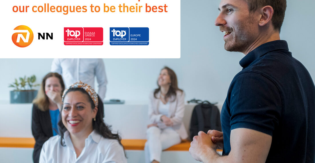 Η NN Hellas διακρίνεται ως Τοp Employer 2024