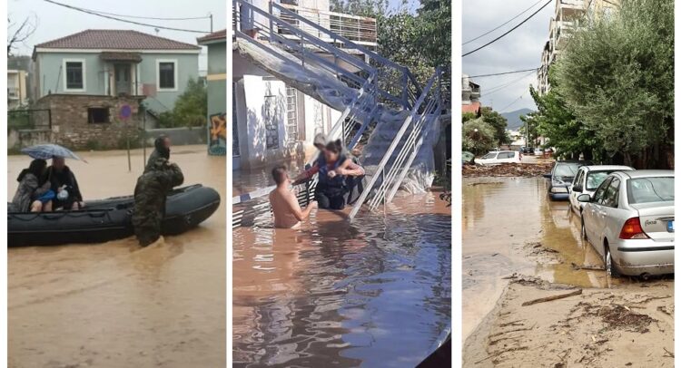 16 καταιγίδες στην Ελλάδα με 511,6 εκατ. ευρώ ασφαλισμένες ζημιές και τεράστιες οικονομικές επιπτώσεις