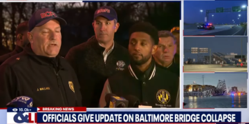 Κατέρρευσε η γέφυρα FS Key Bridge μετά από πρόσκρουση πλοίου (video)