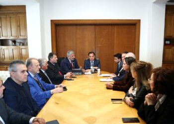 Συνάντηση του Προέδρου της Ελιτούρ Γ. Πατούλη με τον Υπουργό Υγείας Α. Γεωργιάδη