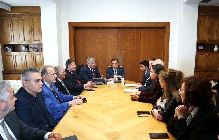 Συνάντηση του Προέδρου της Ελιτούρ Γ. Πατούλη με τον Υπουργό Υγείας Α. Γεωργιάδη