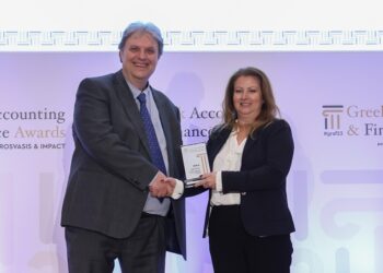 Χρυσή διάκριση για την KPMG στα βραβεία Greek Accounting & Finance Awards 2023