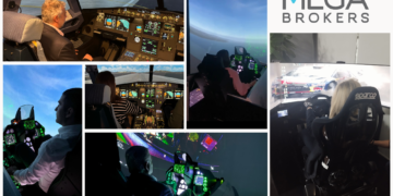 Στο “The Pilot Center” η διευθυντική ομάδα της Mega Brokers