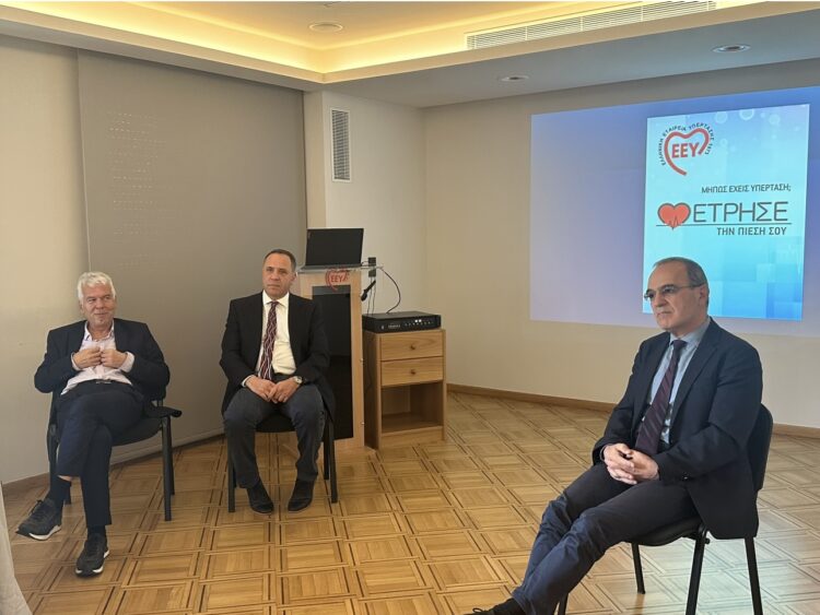 Μόλις το 30% των ασθενών με υπέρταση είναι ρυθμισμένοι στην Ελλάδα