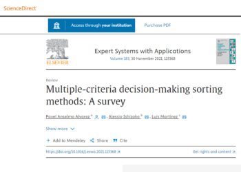 Παγκόσμια Διάκριση: Αποφάσεις Ταξινόμησης με Πολλαπλά Κριτήρια