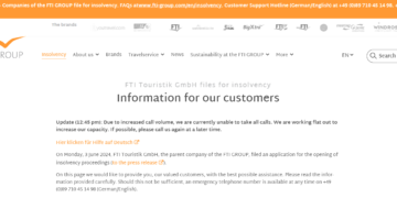 Πτώχευσε ο τρίτος μεγαλύτερος tour operator στην Ευρώπη