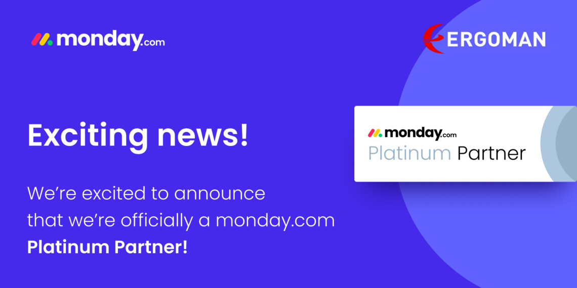 H Ergoman αναδεικνύεται Platinum Partner της monday.com