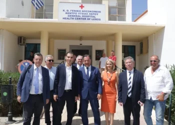 Επίσκεψη του Υπουργού Υγείας Άδωνι Γεωργιάδη στη Λέρο