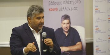 Συνάντηση του Συνδυασμού “Ισχυροί Επαγγελματίες” του υποψήφιου προέδρου για το ΕΕΘ Θ. Κουλουτμπάνη