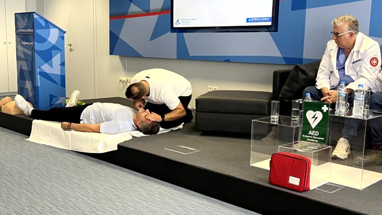 ΙΝΤΕΡΣΑΛΟΝΙΚΑ: Σεμινάριο Πρώτων Βοηθειών στους εργαζόμενους