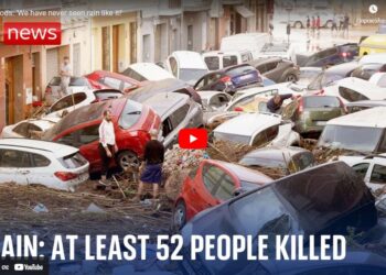 Μία από τις χειρότερες  καταιγίδες του αιώνα χτύπησε την Ισπανία (video)