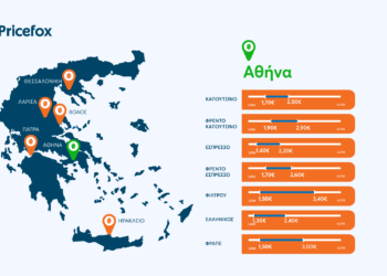 Έρευνα Pricefox.gr: Οι τιμές του καφέ στην Ελλάδα 2024