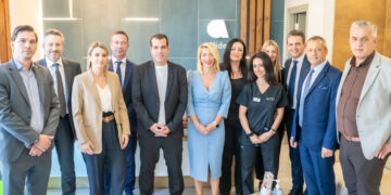 Επίσκεψη του Θ. Πλεύρη στα Ιατρικά Κέντρα Affidea στη Μεσσηνία