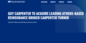 Guy Carpenter: Εξαγορά του υπόλοιπου 51,5% της Carpenter Turner