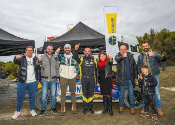 Οι συνεργάτες της Euroins συνοδηγοί του Θέμη Χαλκιά