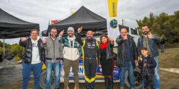 Οι συνεργάτες της Euroins συνοδηγοί του Θέμη Χαλκιά