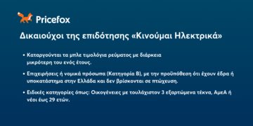 Κινούμαι Ηλεκτρικά 3: Ποιοι δικαιούνται την επιδότηση και πως γίνεται η αίτηση;