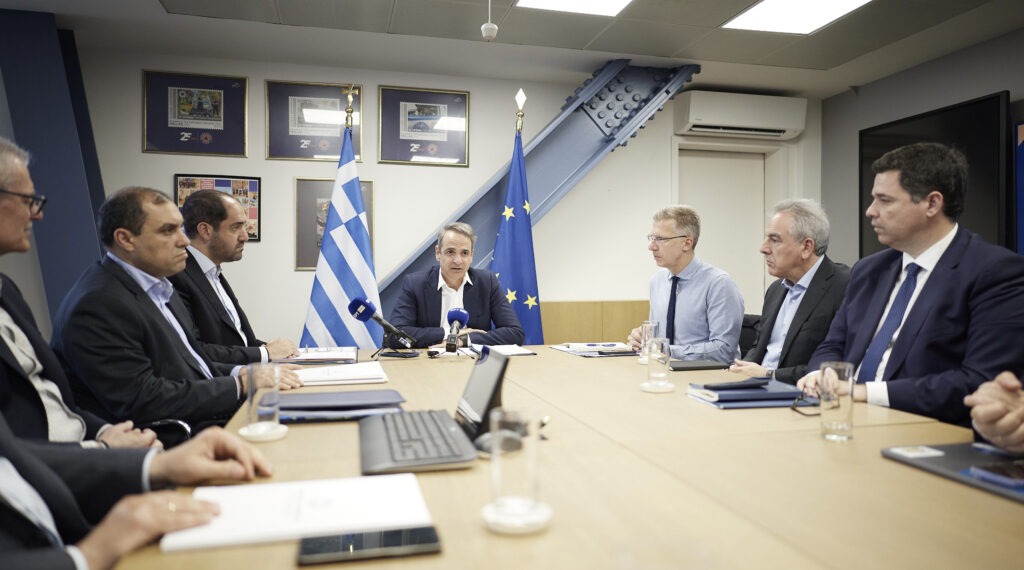 Ο κ. Μητσοτάκης στο Κλιματικής Προστασίας για την αντιπυρική προετοιμασία