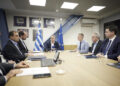 Ο κ. Μητσοτάκης στο Κλιματικής Προστασίας για την αντιπυρική προετοιμασία