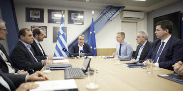 Ο κ. Μητσοτάκης στο Κλιματικής Προστασίας για την αντιπυρική προετοιμασία