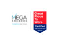 Η MEGA Brokers πιστοποιείται ξανά ως «Great Place to Work»