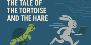 Η Ιστορία του Λαγού FortiCore και της Χελώνας SwiftByte