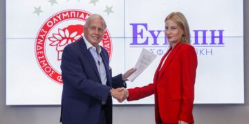 Νέος χορηγός του Ολυμπιακού η ΕΥΡΩΠΗ Ασφαλιστική