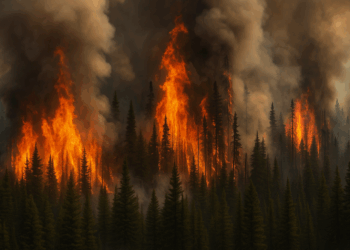 Ραγδαία αύξηση της ατμοσφαιρικής ρύπανσης στον Καναδά από τις φωτιές