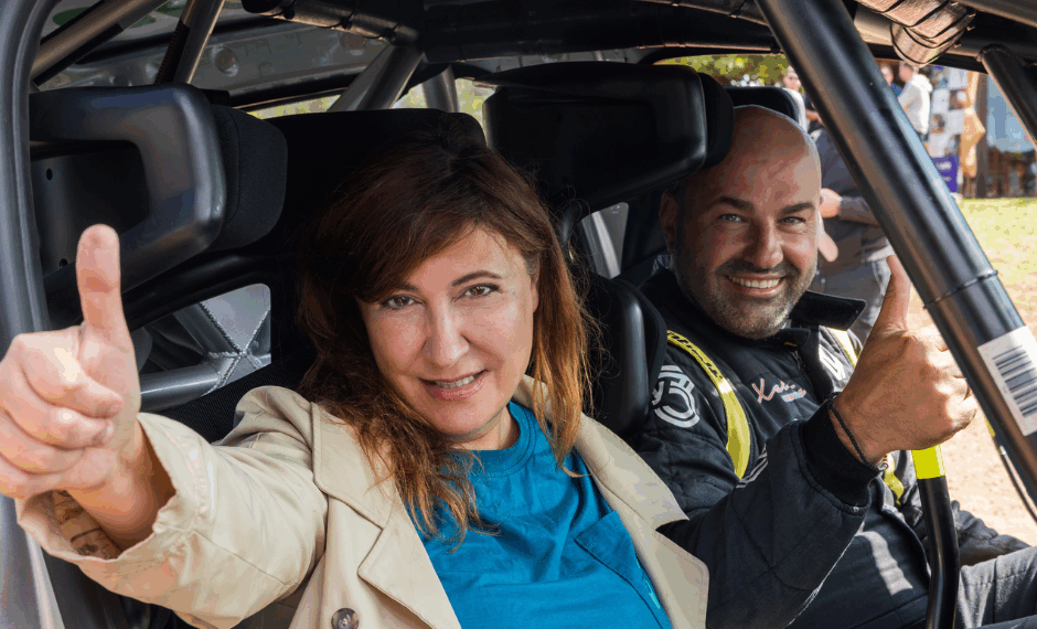 Η Euroins «ανέβασε στροφές» συνοδηγώντας με το Θ. Χαλκιά