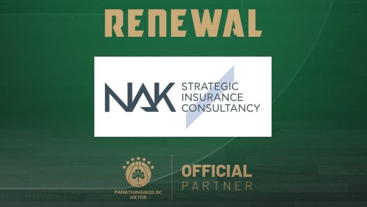 Η ΚΑΕ Παναθηναϊκός ανανέωσε τη χορηγική συνεργασία με τη ΝΑΚ – ΕΥΡΩΠΗ HOLDINGS