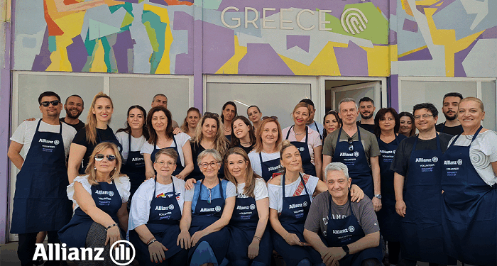 Οι άνθρωποι της Allianz αφιέρωσαν 1.248 ώρες στον εθελοντισμό