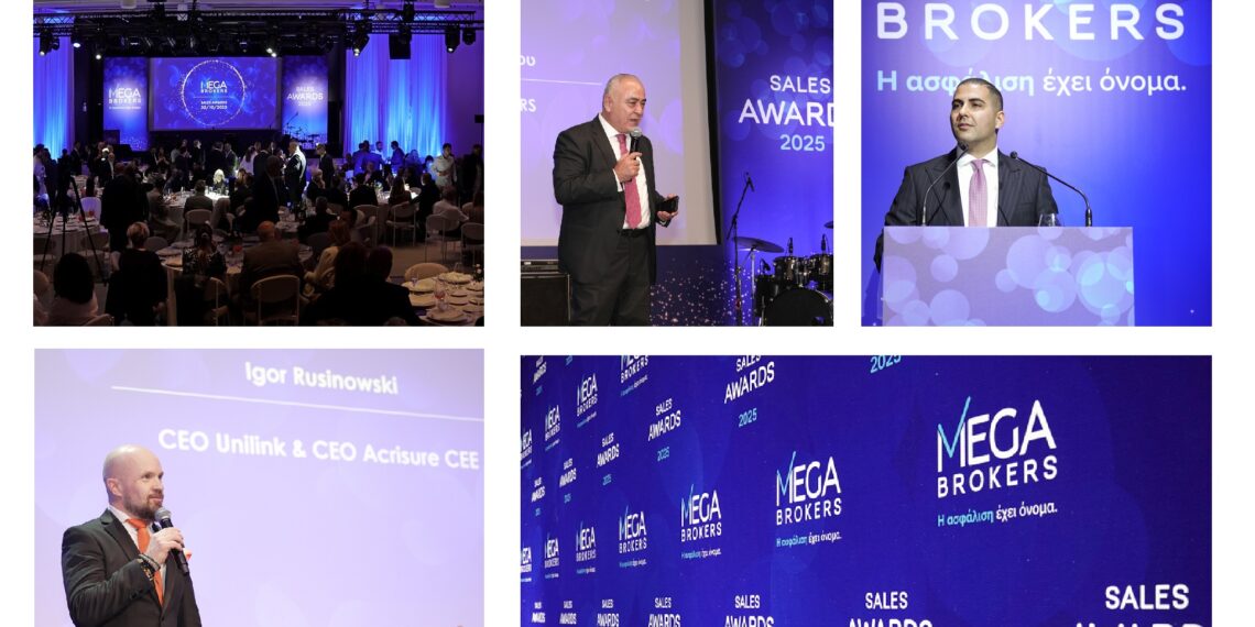 Mega Brokers Sales Awards 2025: Γιορτάζοντας την επιτυχία και το μέλλον της ασφαλιστικής διαμεσολάβησης
