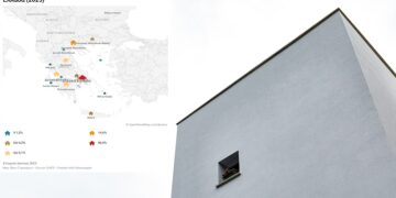 Ο χάρτης των ασφαλισμένων κατοικιών στην Ελλάδα